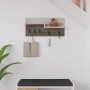 Harmon kleerhanger - Donkerbruin/grijs marmer