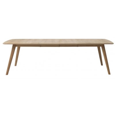 Bito utdragbart matbord i oljad ek 180-270 cm