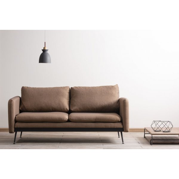 Sjtorp 2-sits soffa - Brun