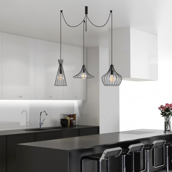 Plafonnier Mezo N-1291 - Noir