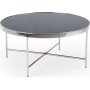 Gunhild soffbord 82 cm - Svart/krom