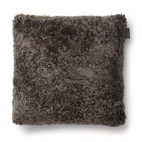 Curly kuddfodral fårskinn - Brun Curly kuddfodral fårskinn - Brun