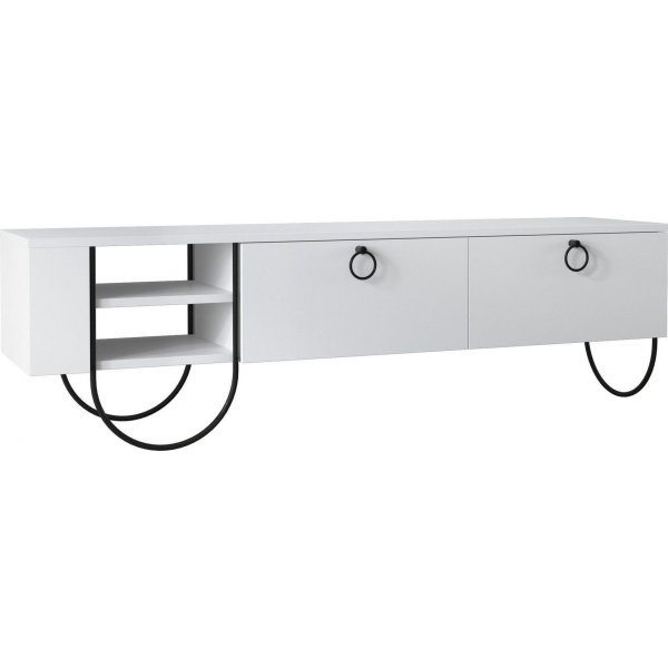 Banc multimdia Norfolk - Blanc