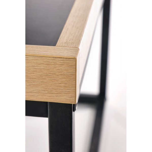 Table basse Vespa 100 x 60 cm - Beige/noir