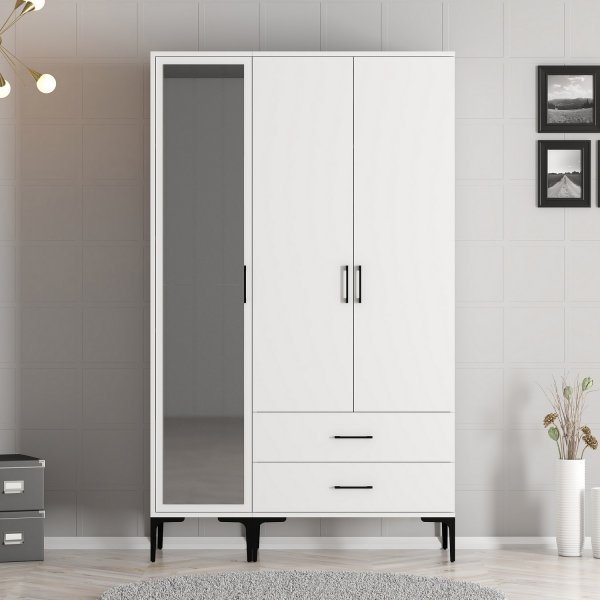 Kumsal garderob 8 Vit Kumsal garderob 8 Vit