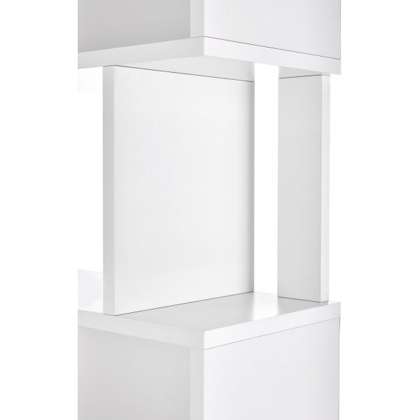 Kalahari bokhylla - Vit