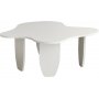 Table basse Maldives 100 x 100 cm - Blanc