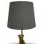 Grovlinne lampskrm 16/10 | H11 cm - Gr