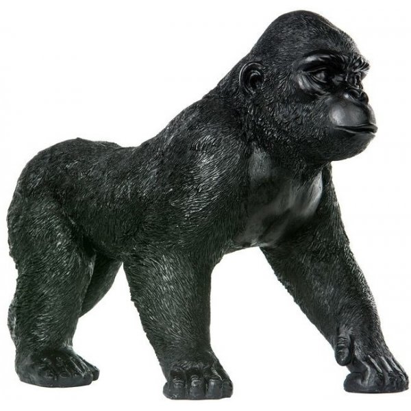 Prydnads Gorilla - Svart