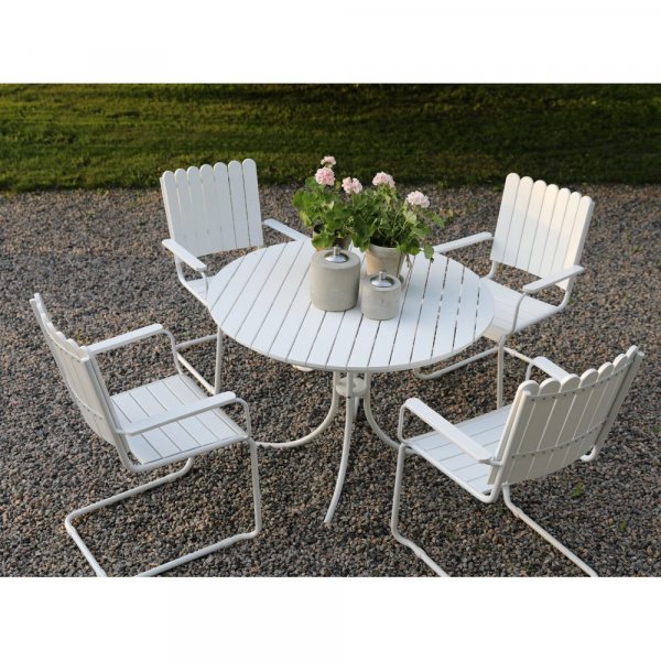 Holmsund matgrupp bord inkl. 4 stolar - Vit Holmsund matgrupp bord inkl. 4 stolar - Vit
