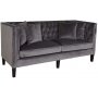 Fifth Avenue 3-sits soffa - Gr sammet