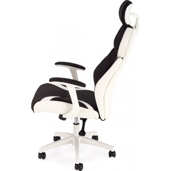 Chaise de bureau Erika - Blanc/noir Chaise de bureau Erika - Blanc/noir