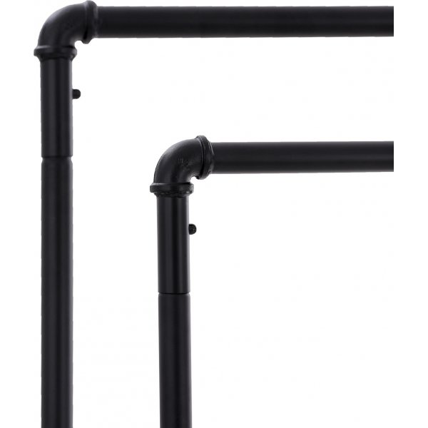 Lackey Duo kledingrek - Zwart