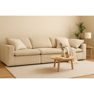 Soffa 320 cm beige manchester Soffa 320 cm beige manchester