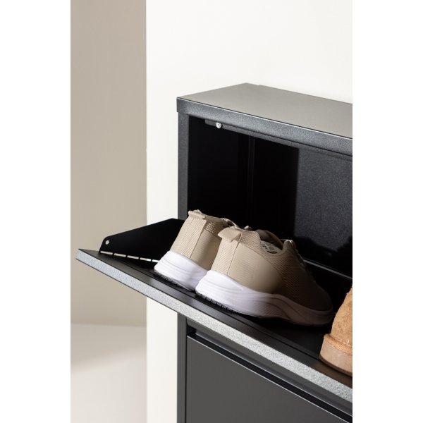 Bonito skoskåp - Svart Bonito skoskåp - Svart