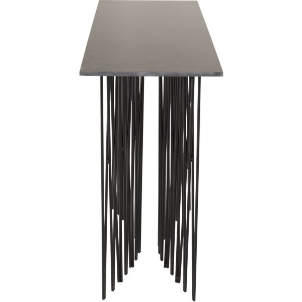 Table console Alborga XL 130 x 37 cm - Noir Table console Alborga XL 130 x 37 cm - Noir