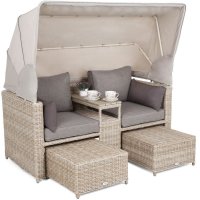 Michigan loungesoffa i konstrotting - Natur Michigan loungesoffa i konstrotting - Natur