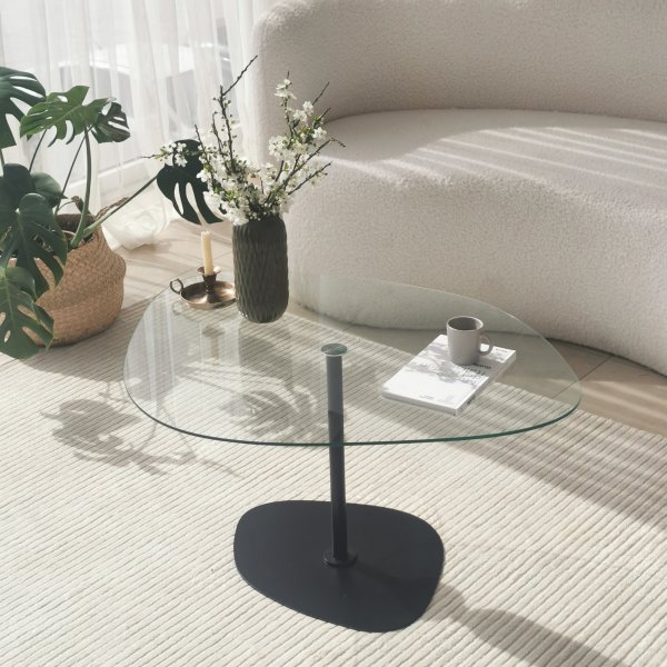 Table basse Soho 85 x 67 cm - Noir Table basse Soho 85 x 67 cm - Noir