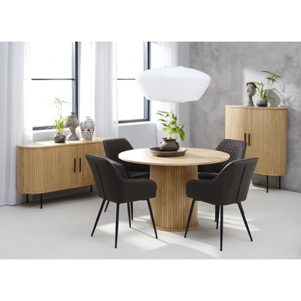 Table ronde Mood en chêne - Ø120 cm Table ronde Mood en chêne - Ø120 cm