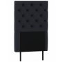 Snggavel 90 cm bred med knappar - Mrkgr