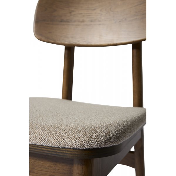 Kleppen matstol - Sand/r�kt ek