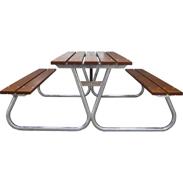 Stabiele bankenset zonder rugleuning - Cappuccino