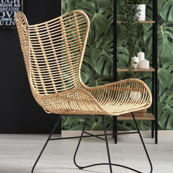 Maryann fåtölj - Rotting/svart Maryann fåtölj - Rotting/svart