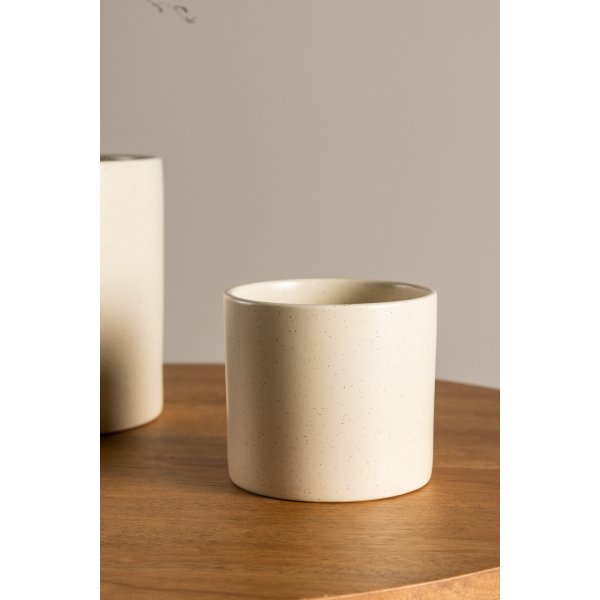 Sane kruka 11 x 10 cm - Beige/Svart Sane kruka 11 x 10 cm - Beige/Svart