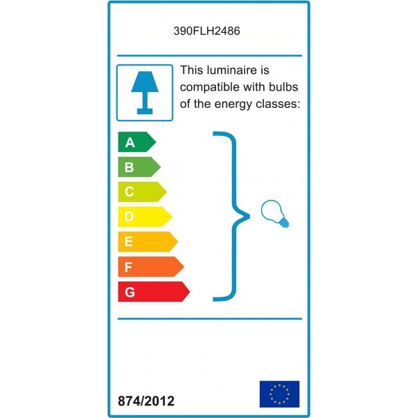 Barette taklampa - Cream/silver