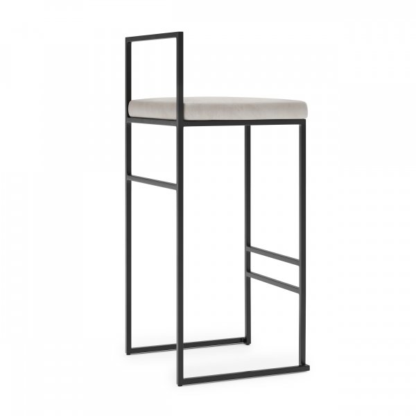 Barkruk beige fluweel - Aston Barkruk beige fluweel - Aston