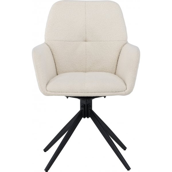 Manchi matstol - Vit/svart Manchi matstol - Vit/svart