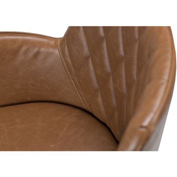 Chaise cadre Rombo - Marron clair / noir Chaise cadre Rombo - Marron clair / noir