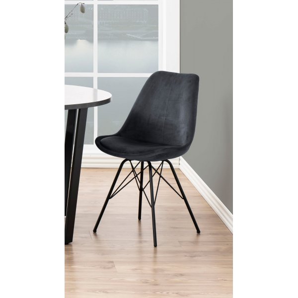Eris eetkamerstoel - Donkergrijs