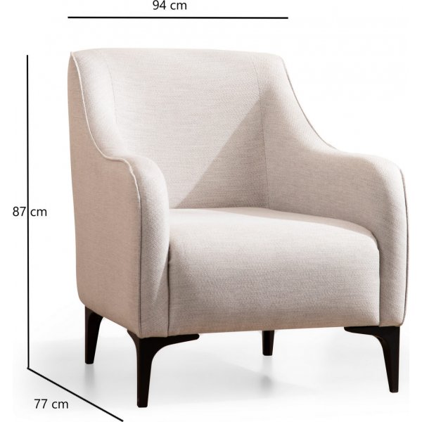 Fauteuil Belissimo - Blanc Fauteuil Belissimo - Blanc