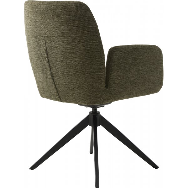 Steve karmstol - Grn/svart