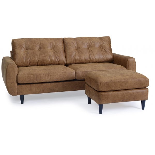 lmhult 2-sits soffa - Nubuck vintage
