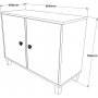 Vilamo skp 35 - Furu/antracit