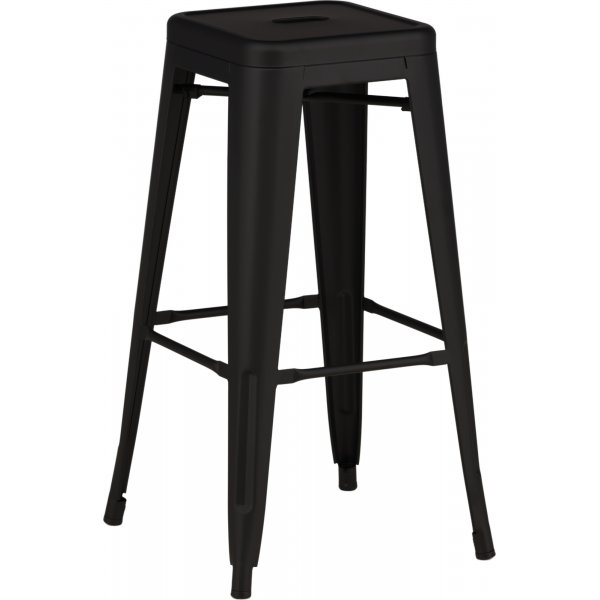 Tabouret de bar Tempe - Noir Tabouret de bar Tempe - Noir