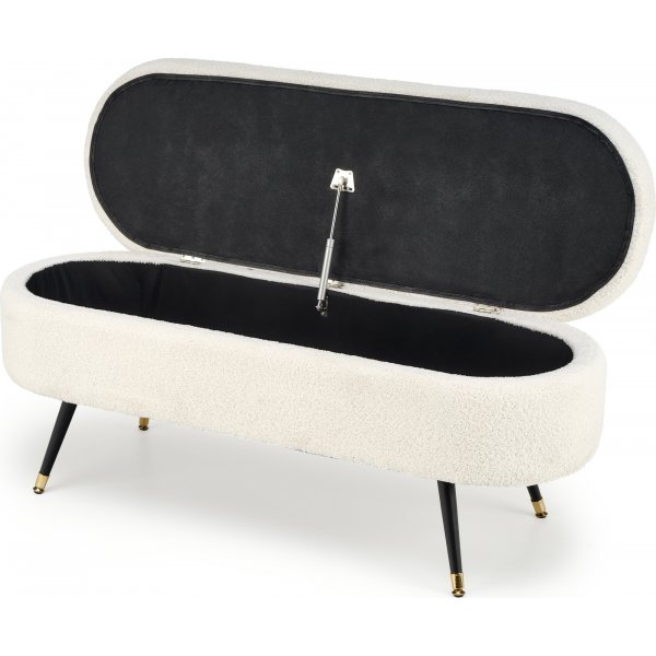 Banc Aveiro - Crème/noir Banc Aveiro - Crème/noir