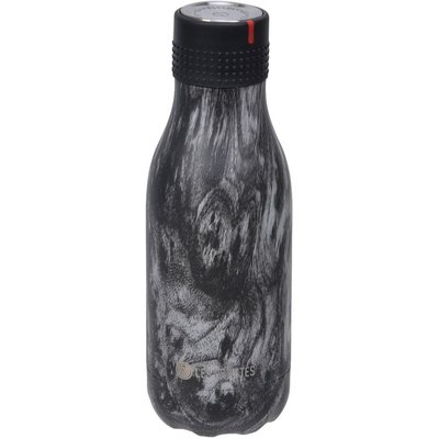 Bottle up termosflaska svart/silver - 280 ml