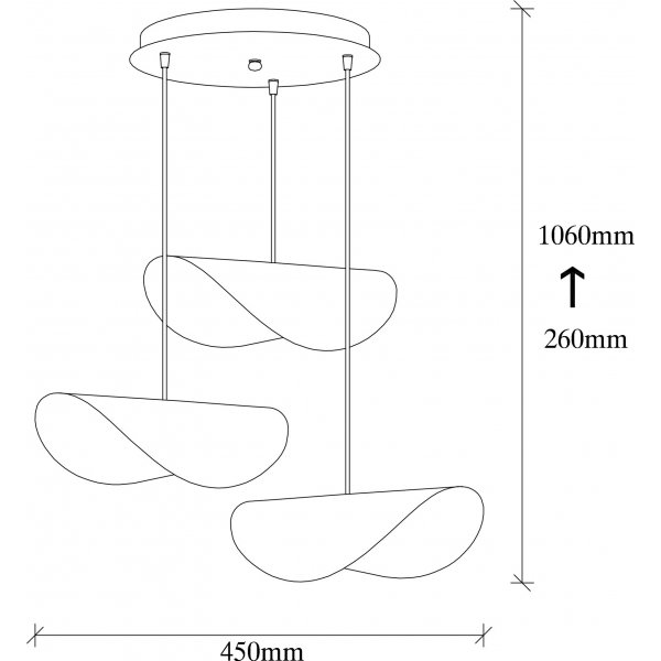 Plafonnier Sivani 964 - Blanc/or Plafonnier Sivani 964 - Blanc/or