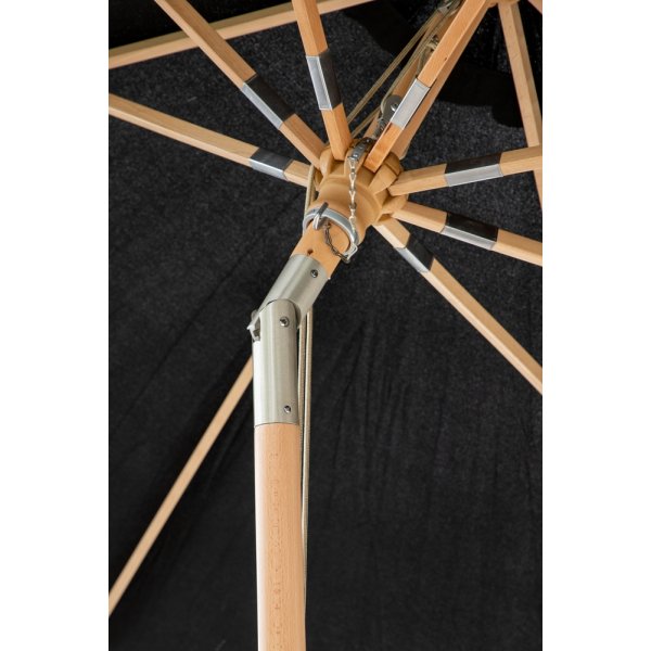 Parasol Nypo - Noir/Naturel Parasol Nypo - Noir/Naturel