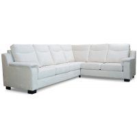 Atlas hörnsoffa med hög rygg (5 personer) - Off white chenille Atlas hörnsoffa med hög rygg (5 personer) - Off white chenille
