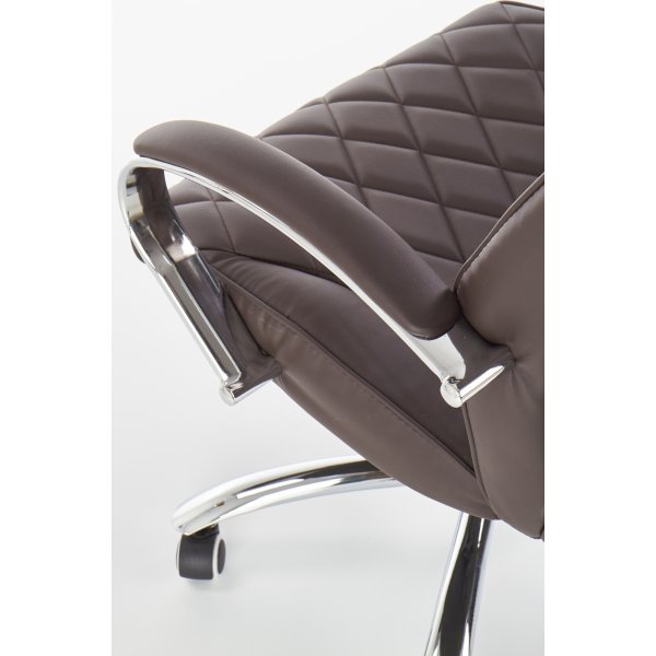 Chaise de bureau Angelia - Marron