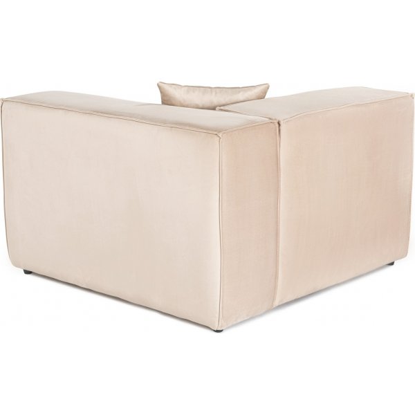 Lora hoekmodule rechts - Crme