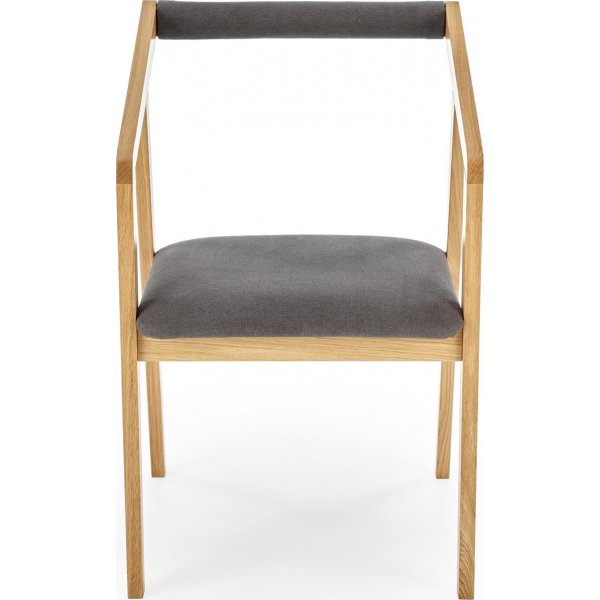 Chaise de salle  manger Java - Gris/chne