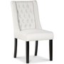 Windsor stol med handtag - Beige / Svarta ben