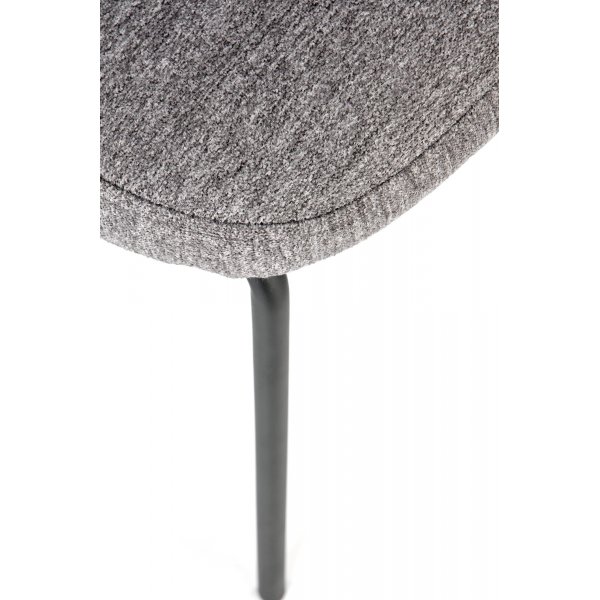 Chaise de salle à manger Cadeira 471 - Gris/noir Chaise de salle à manger Cadeira 471 - Gris/noir