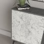 Fione sknk 150 cm - Gr/vit marmor
