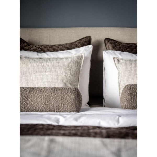 Smith kussenhoes 50 x 50 cm - Gebroken wit